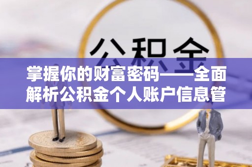 印江掌握你的财富密码——全面解析公积金个人账户信息管理与优化