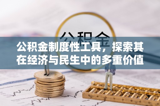 印江公积金制度性工具，探索其在经济与民生中的多重价值