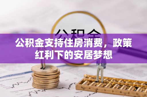 印江公积金支持住房消费，政策红利下的安居梦想