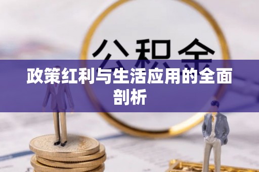 印江政策红利与生活应用的全面剖析
