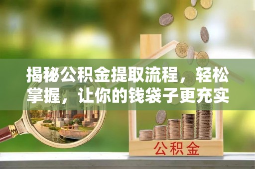 印江揭秘公积金提取流程，轻松掌握，让你的钱袋子更充实